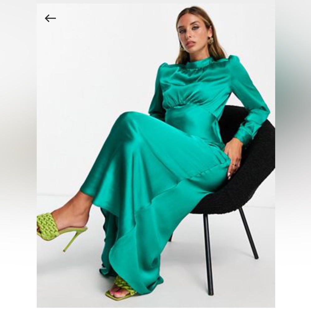 ASOS NWOT green dress